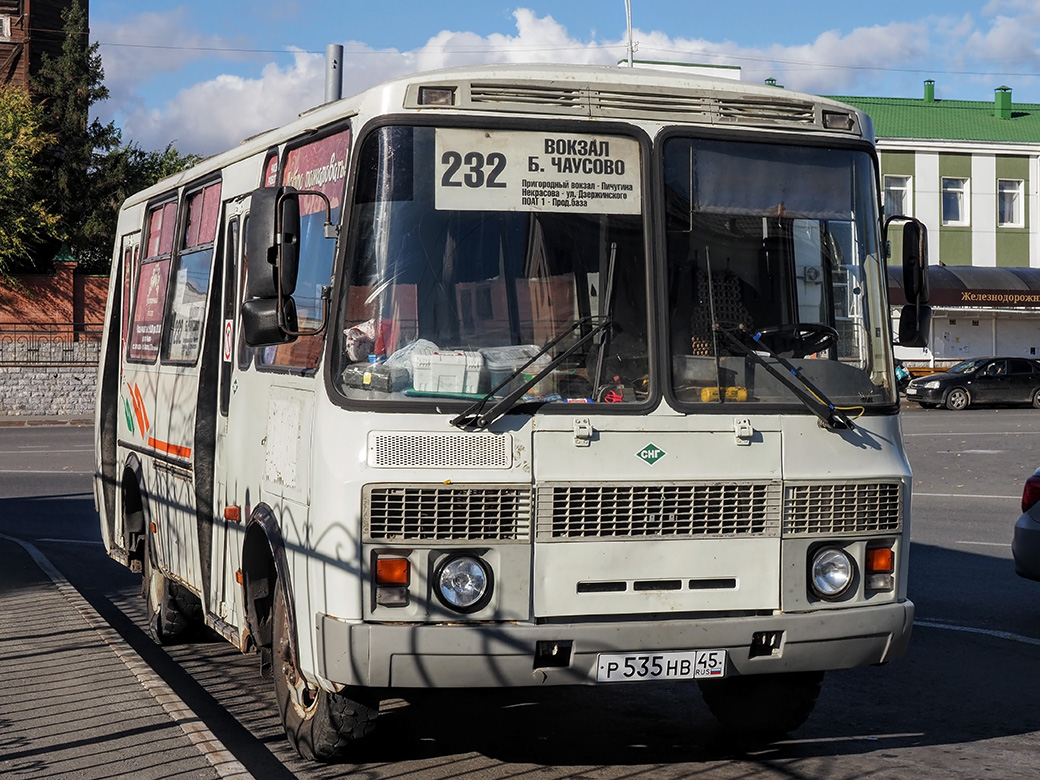 Курганская область, ПАЗ-32054 № Р 535 НВ 45