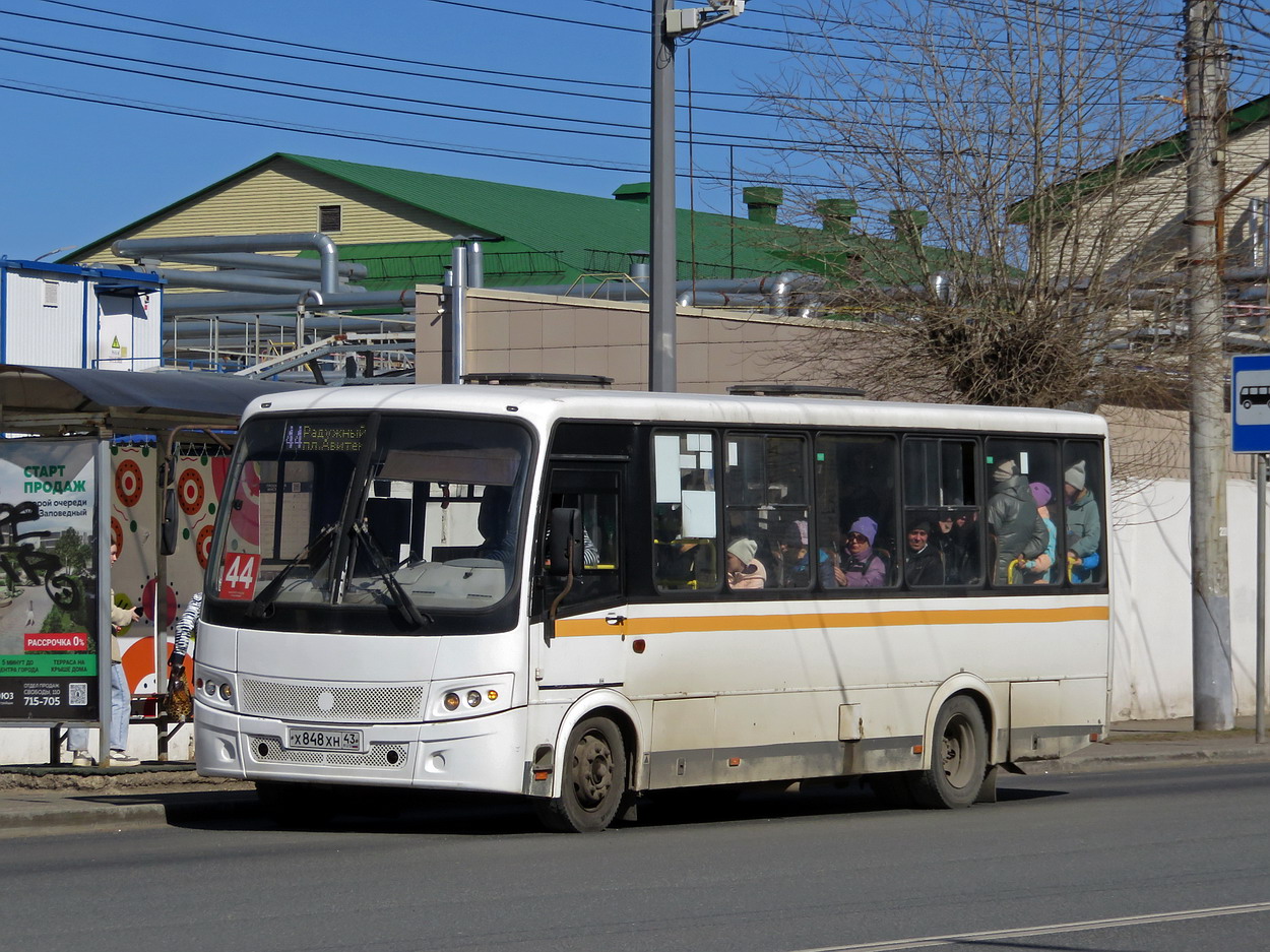 Кировская область, ПАЗ-320412-05 "Вектор" № Х 848 ХН 43