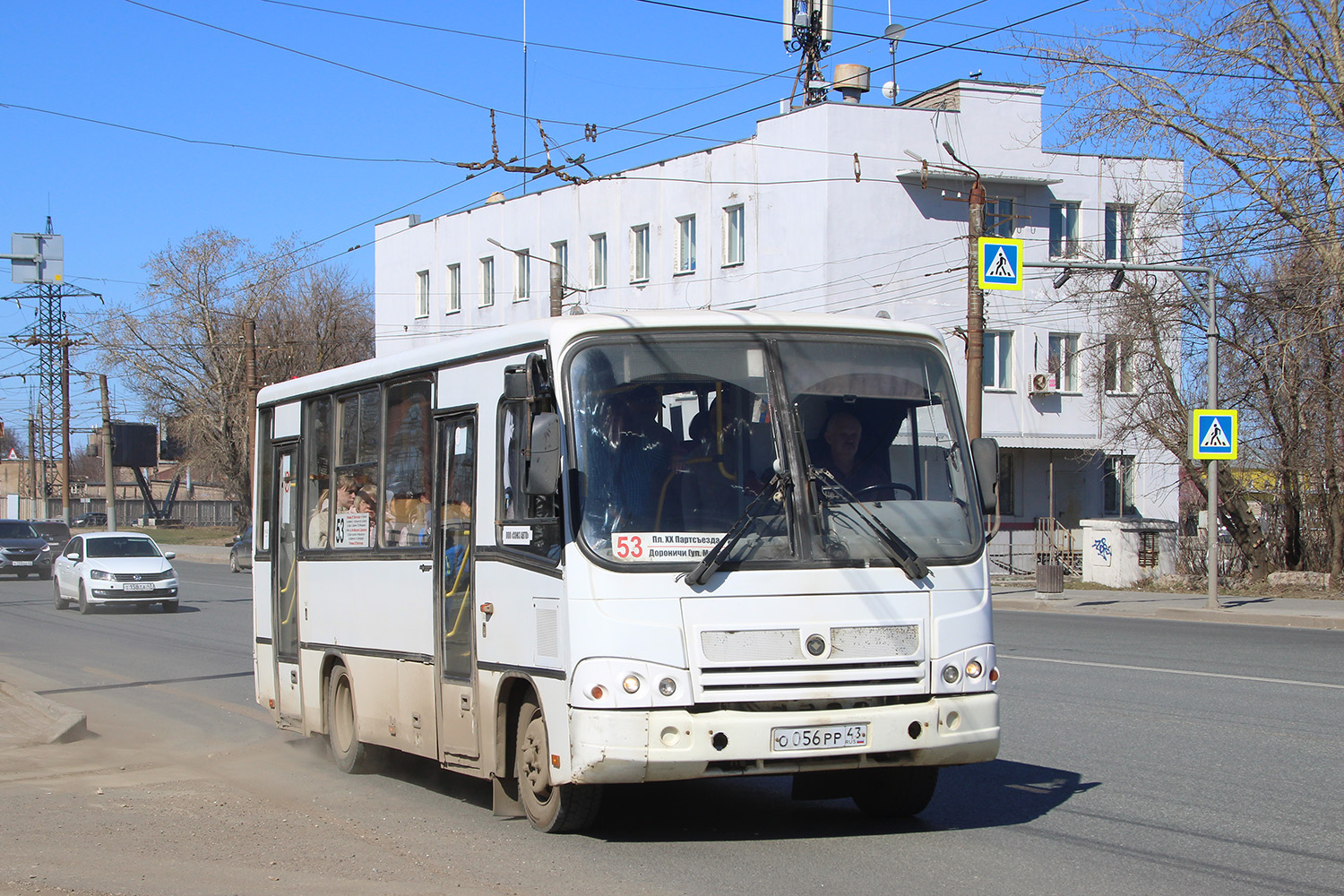 Кировская область, ПАЗ-320402-05 № О 056 РР 43