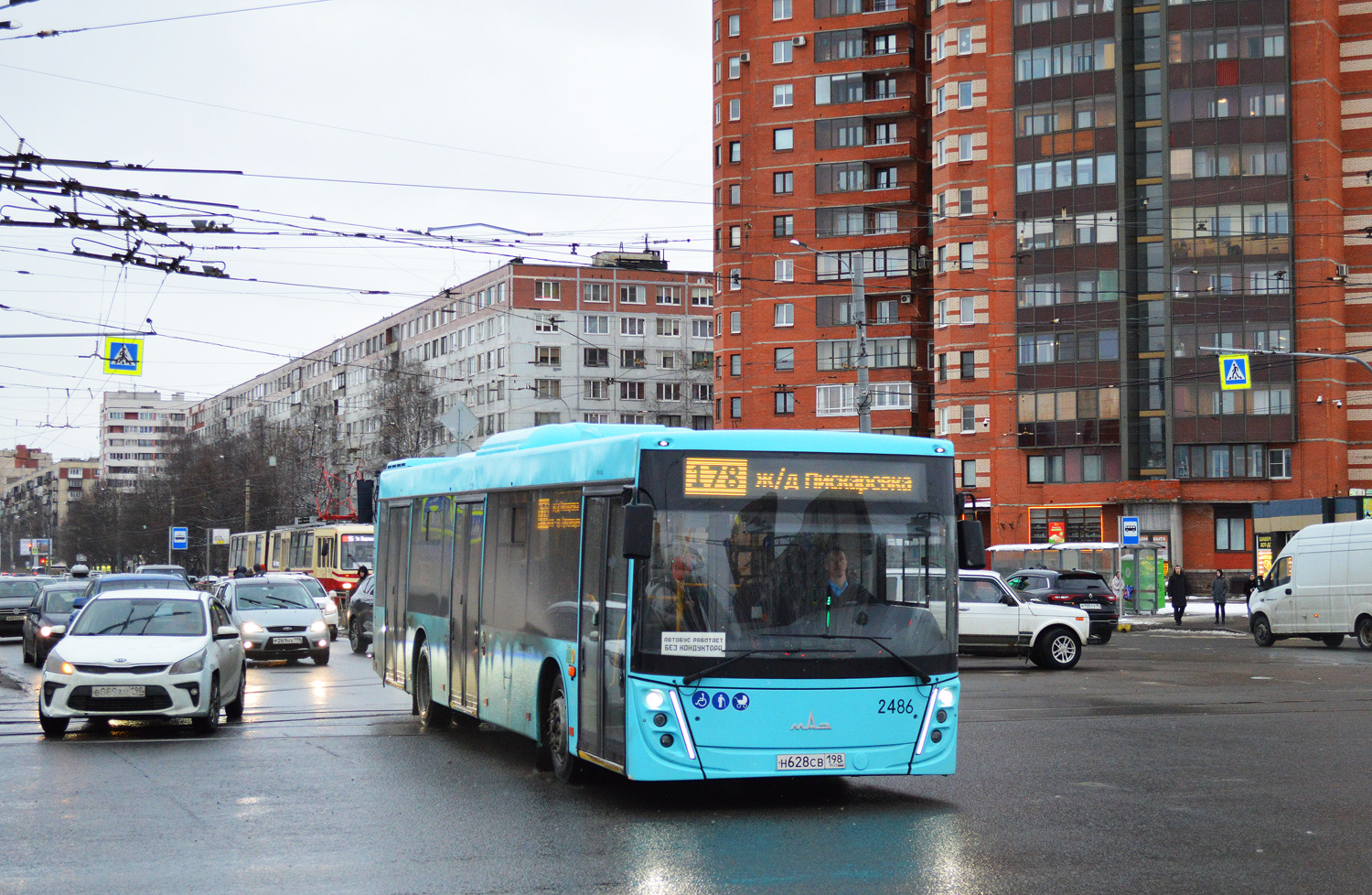 Санкт-Петербург, МАЗ-203.047 № 2486