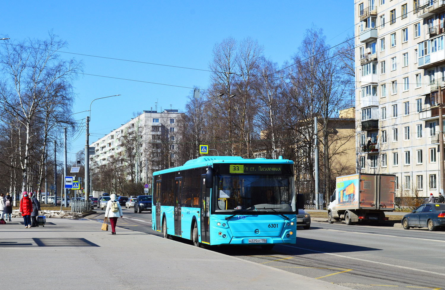 Санкт-Петербург, ЛиАЗ-5292.65 № 6301