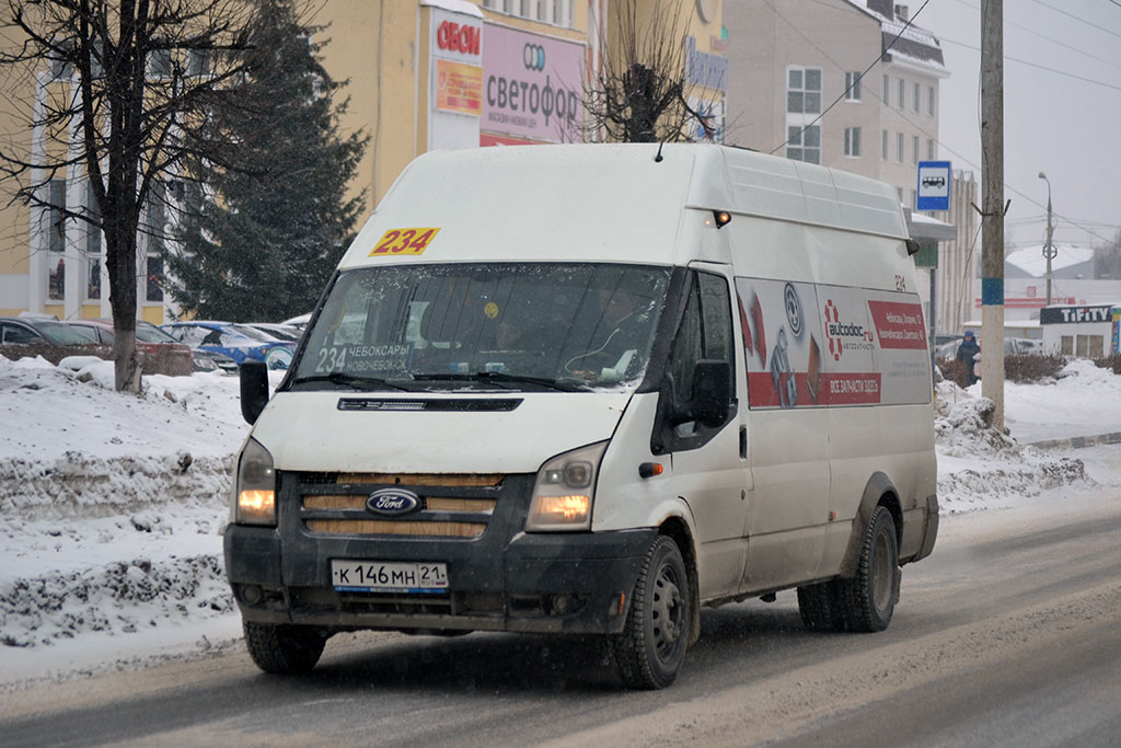 Чувашия, Нижегородец-222709  (Ford Transit) № К 146 МН 21