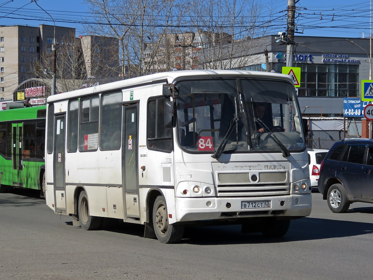Kirov region, PAZ-320402-05 Nr. В 712 СТ 43