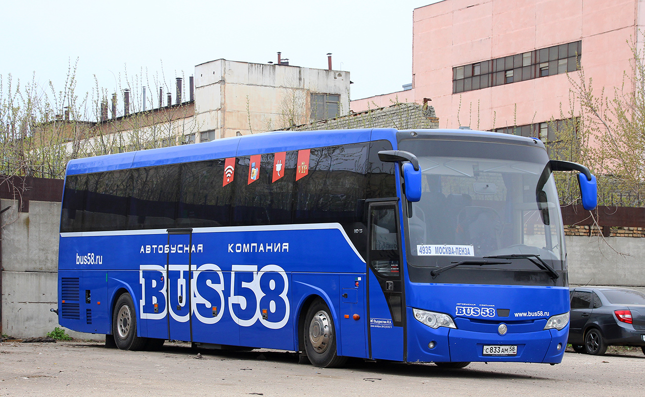 Пензенская область, TEMSA HD 13 № С 833 АМ 58