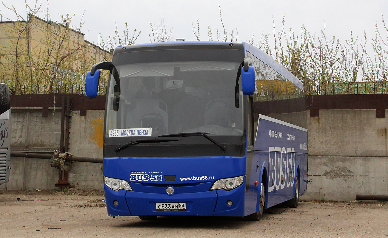 Пензенская область, TEMSA HD 13 № С 833 АМ 58