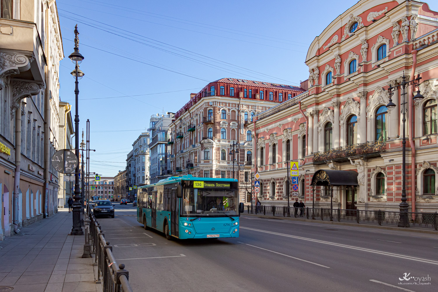 Санкт-Петербург, ЛиАЗ-5292.65 № 6296