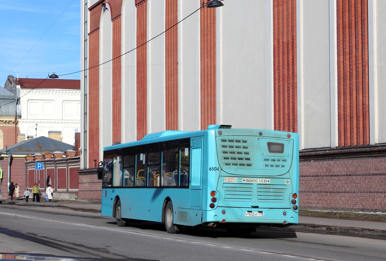 Санкт-Пецярбург, Volgabus-5270.G4 (LNG) № 6504