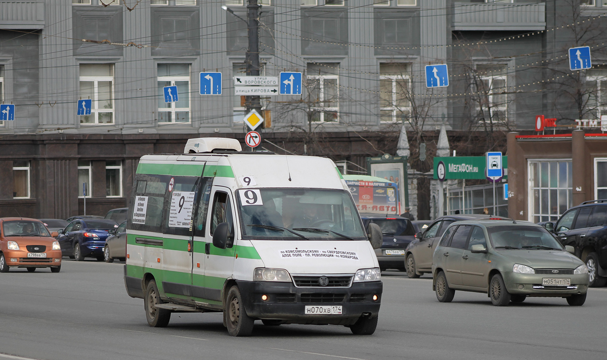 Челябинская область, FIAT Ducato 244 CSMMC-RLL, -RTL № Н 070 ХВ 174