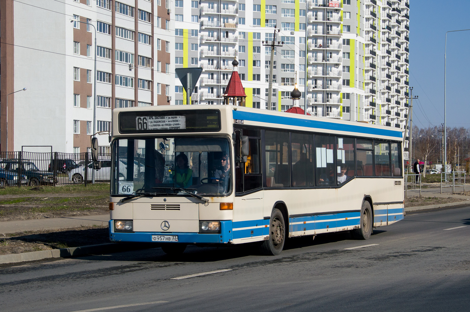 Пензенская область, Mercedes-Benz O405N2 № О 957 НВ 33