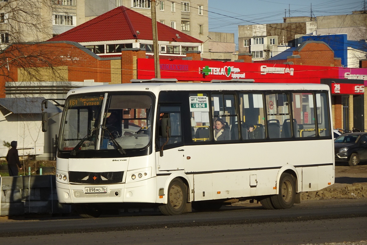 Ярославская область, ПАЗ-320412-05 "Вектор" № Е 898 МО 76