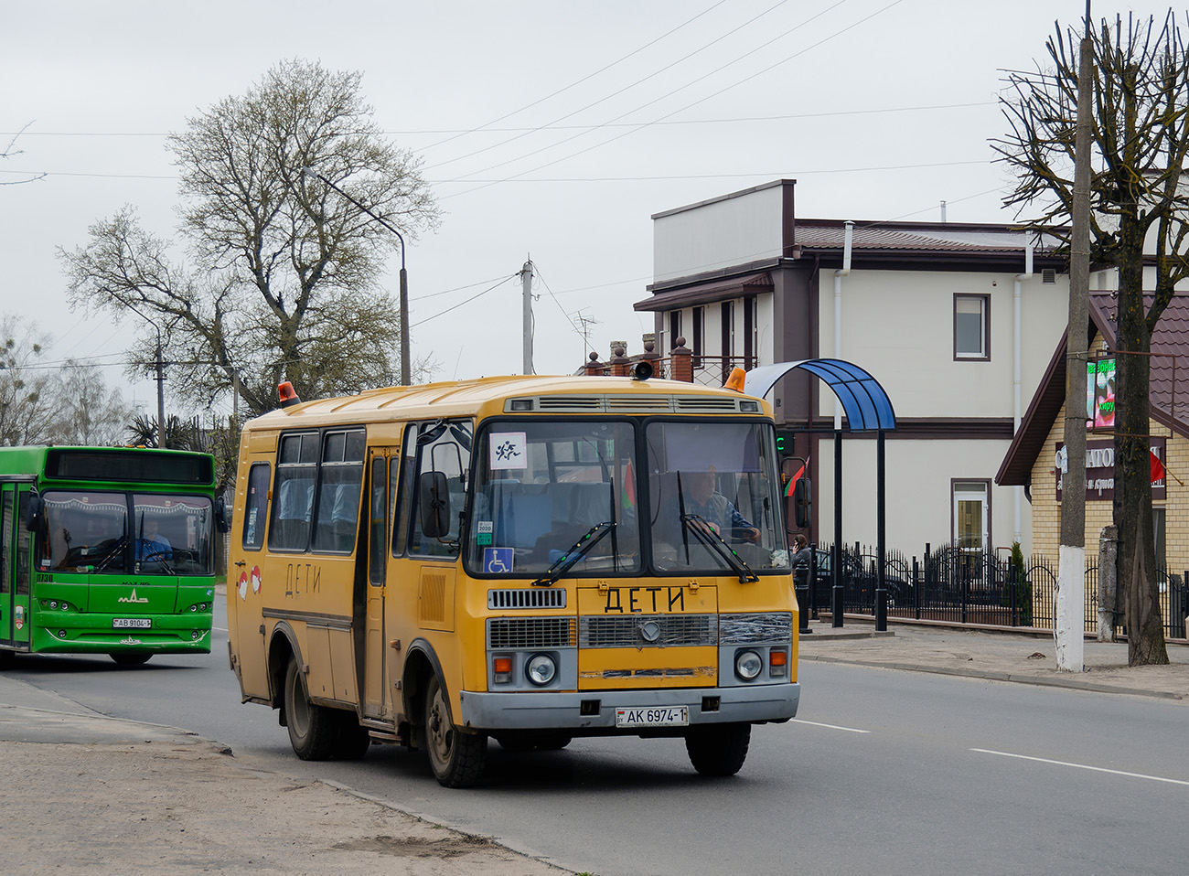 Брестская область, ПАЗ-Р 32053-70 № АК 6974-1