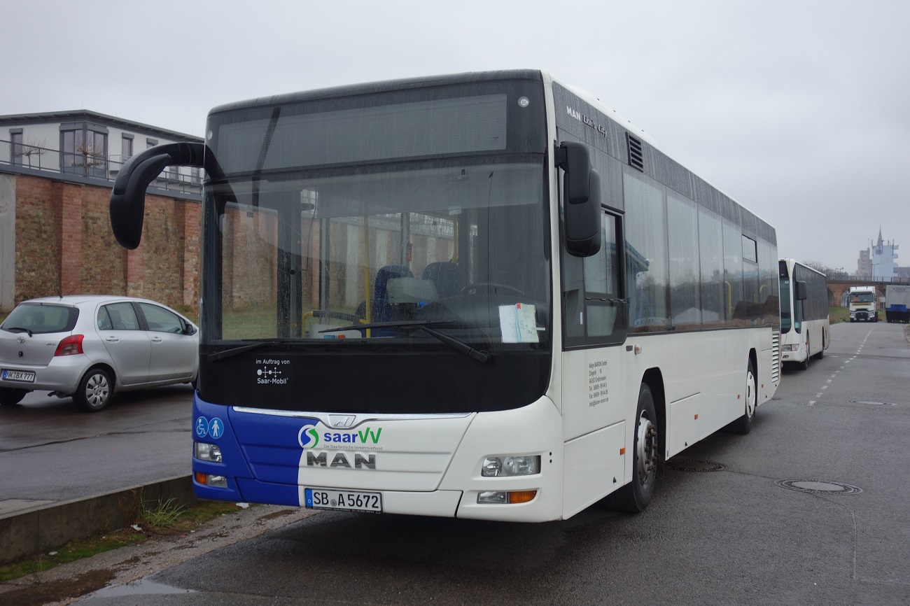 Саар, MAN A78 Lion's City LE Ü EL293 № SB-A 5672
