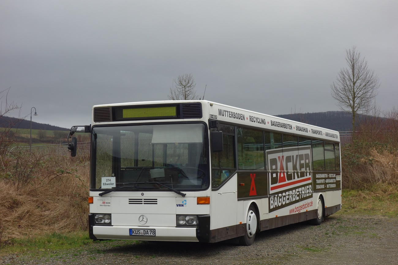 Рейнланд-Пфальц, Mercedes-Benz O407 № KUS-DA 78