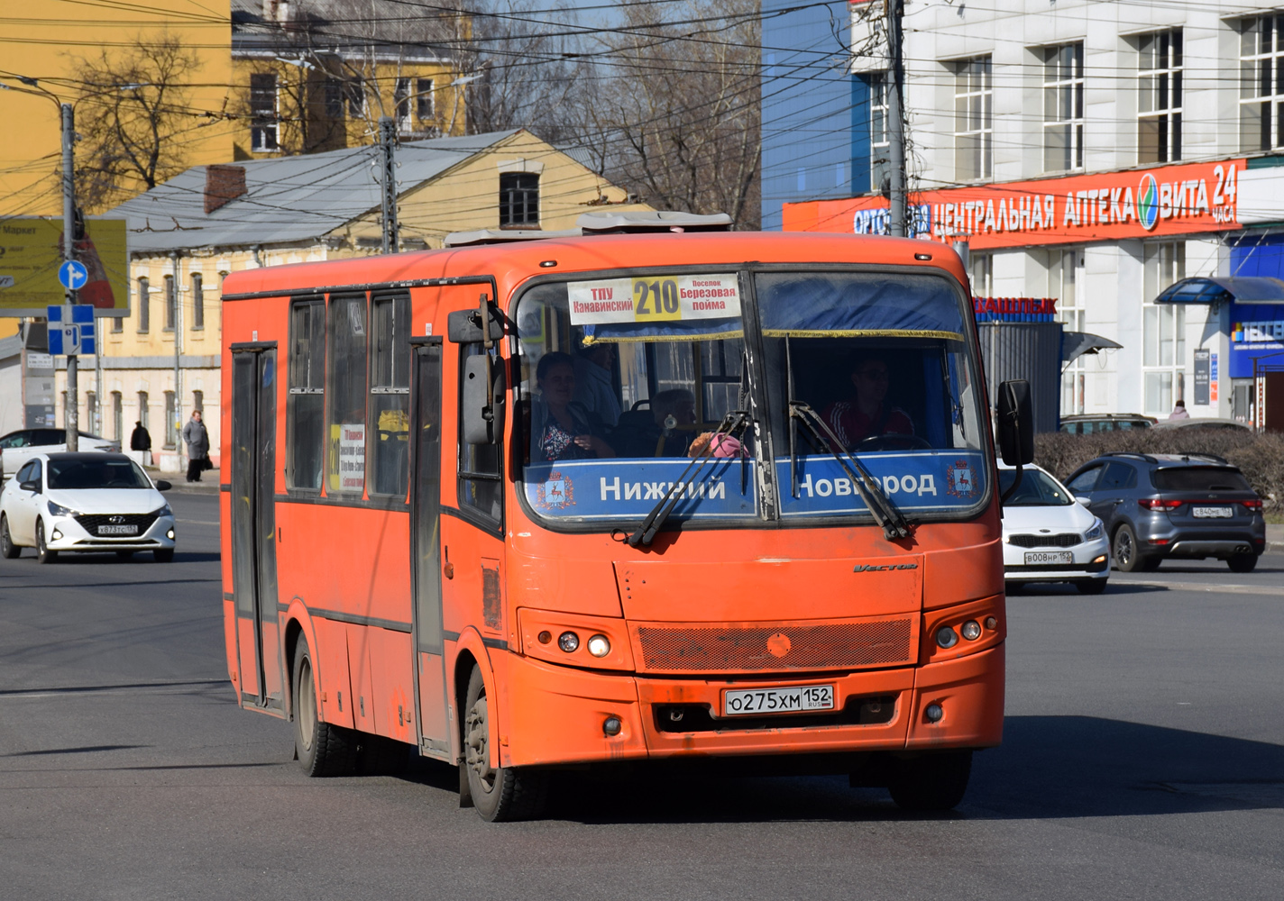 Нижегородская область, ПАЗ-320414-05 "Вектор" № О 275 ХМ 152