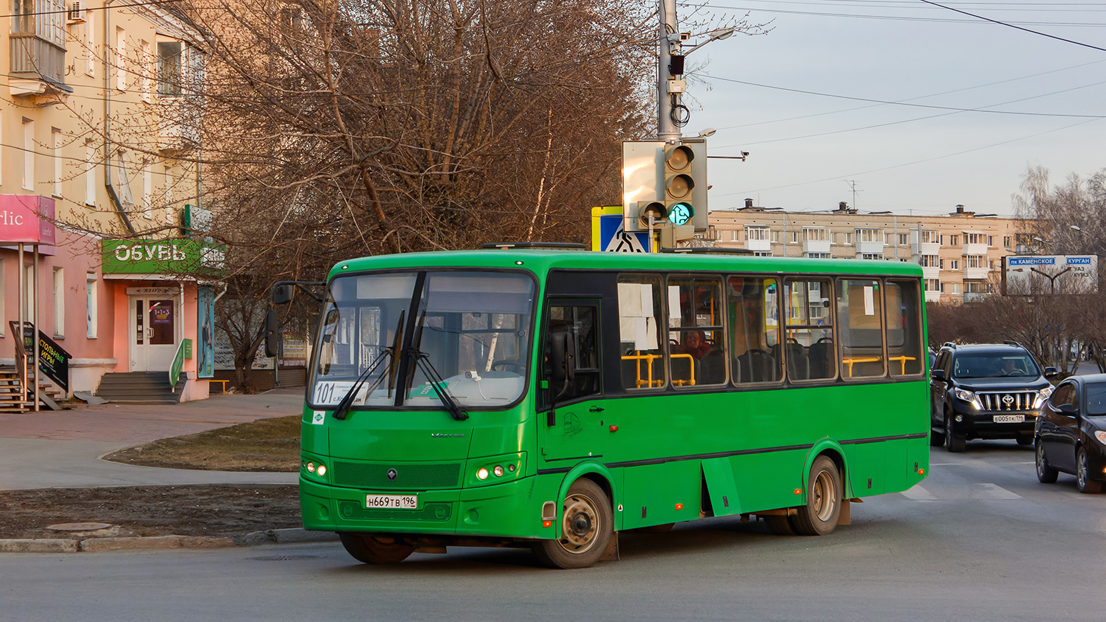 Свердловская область, ПАЗ-320414-14 "Вектор" № Н 669 ТВ 196