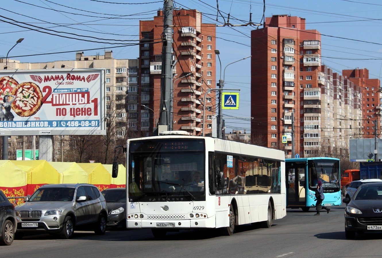 Санкт-Петербург, Волжанин-5270-20-06 "СитиРитм-12" № 6929