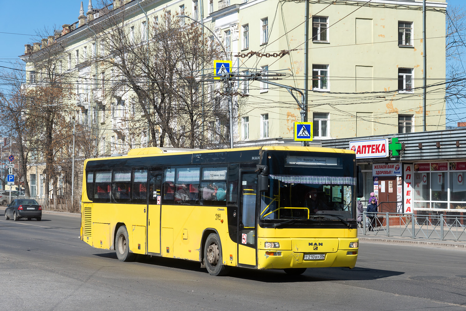 Вологодская область, MAN A72 Lion's Classic SÜ313 № 319