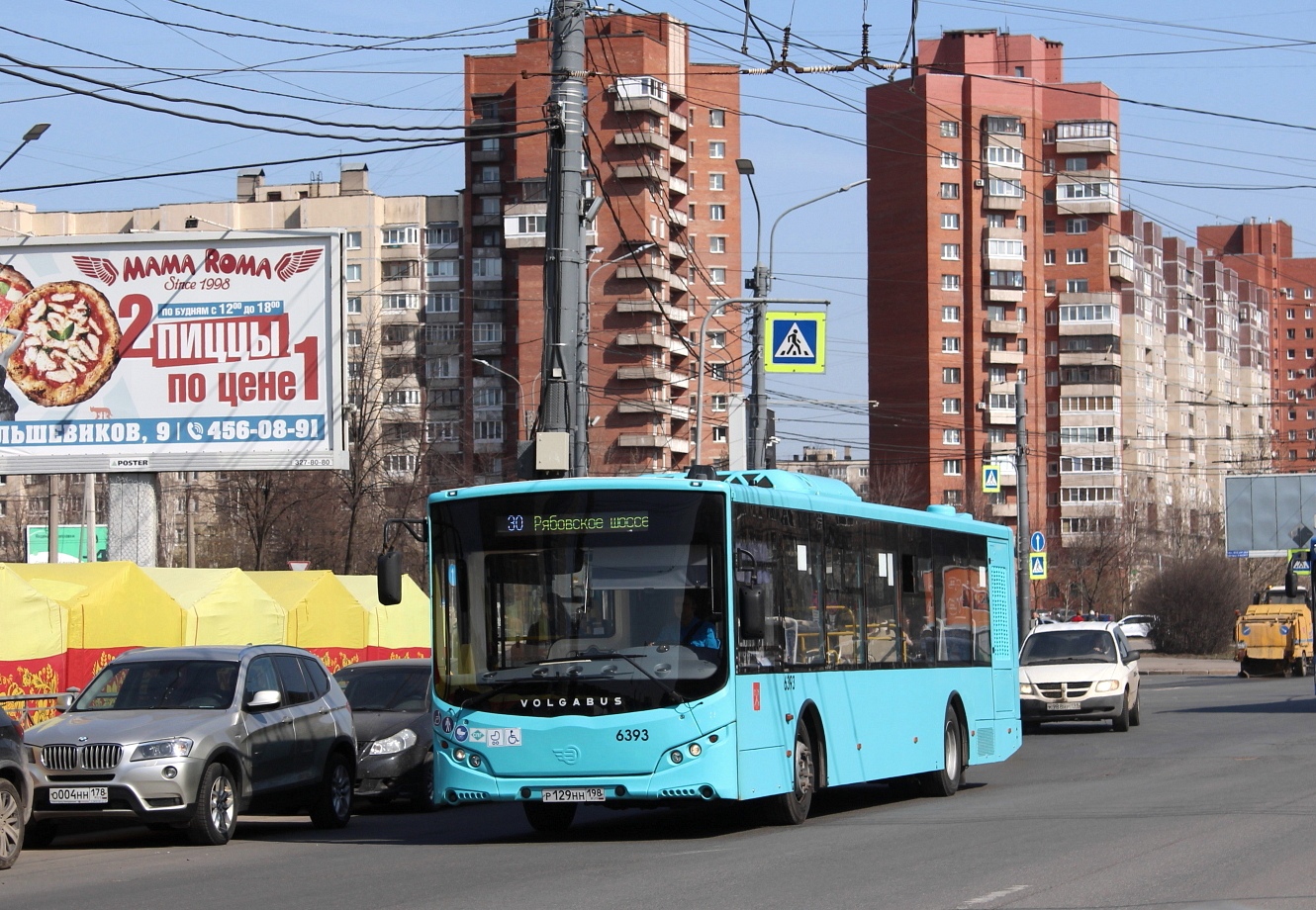 Санкт-Петербург, Volgabus-5270.G4 (LNG) № 6393