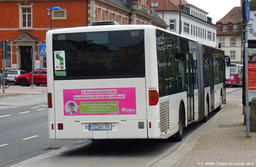 Нижняя Саксония, Mercedes-Benz O530GÜ Citaro GÜ № 400562