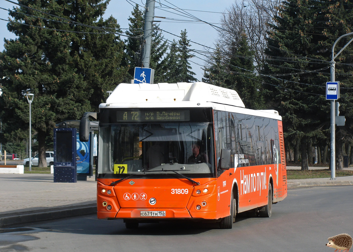 Нижегородская область, ЛиАЗ-5292.67 (CNG) № 31809