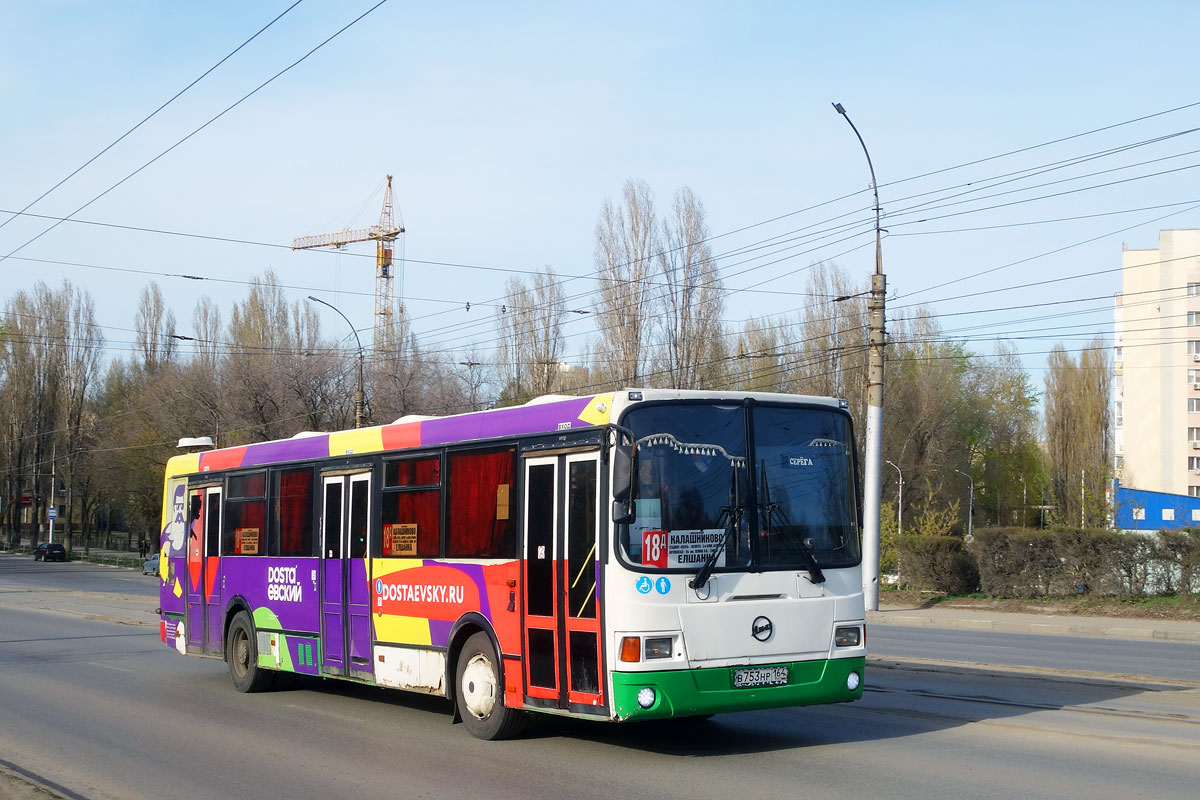 Саратовская область, ЛиАЗ-5293.53 № В 753 НР 164