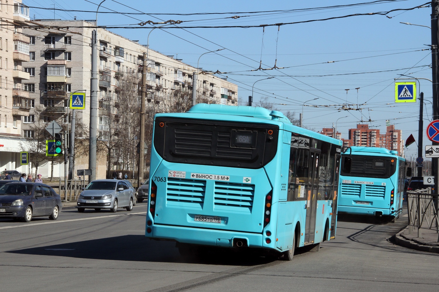 Санкт-Пецярбург, Volgabus-4298.G4 (LNG) № 7063