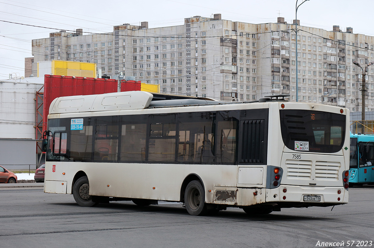 Санкт-Петербург, Volgabus-5270.G2 (CNG) № 7585