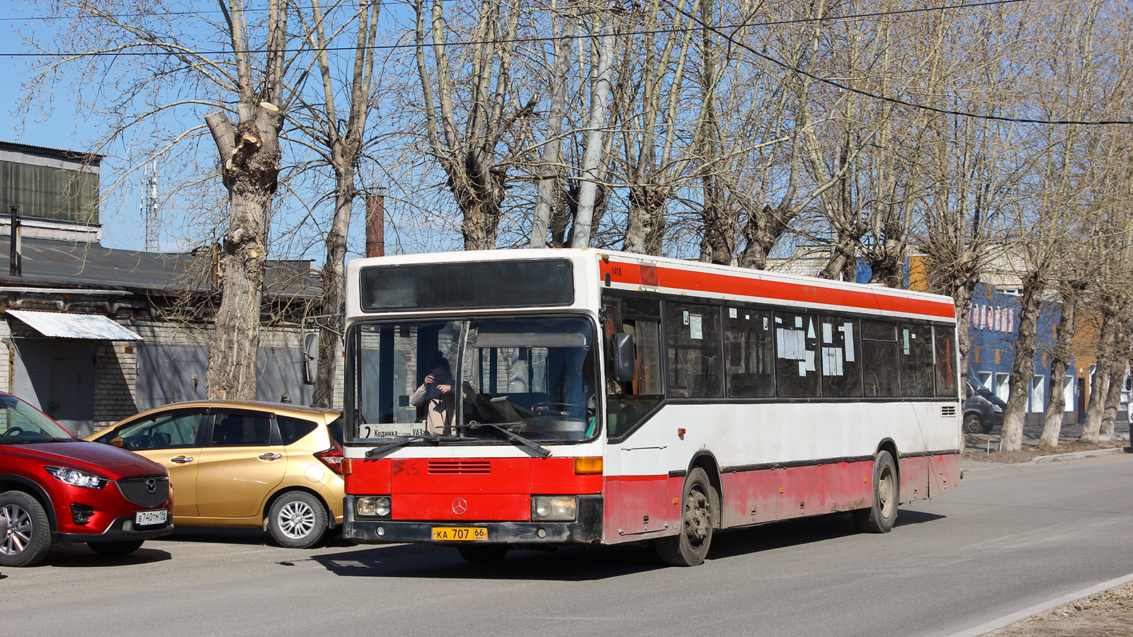 Свердловская область, Mercedes-Benz O405N № КА 707 66