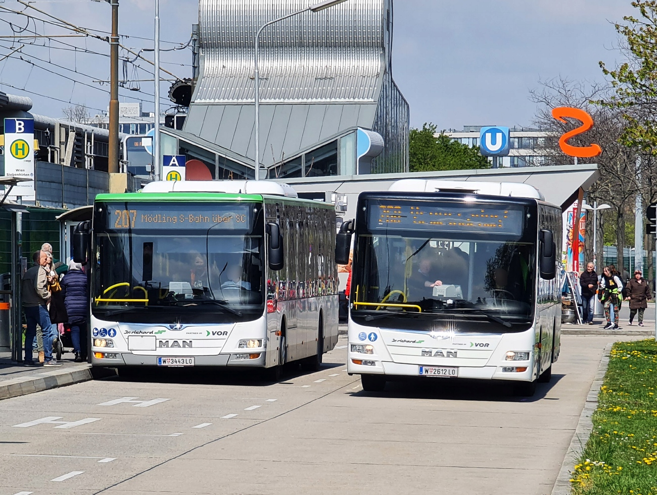 Австрия, MAN A21 Lion's City NL323 № 1196; Австрия, MAN A21 Lion's City NL323 № 1449