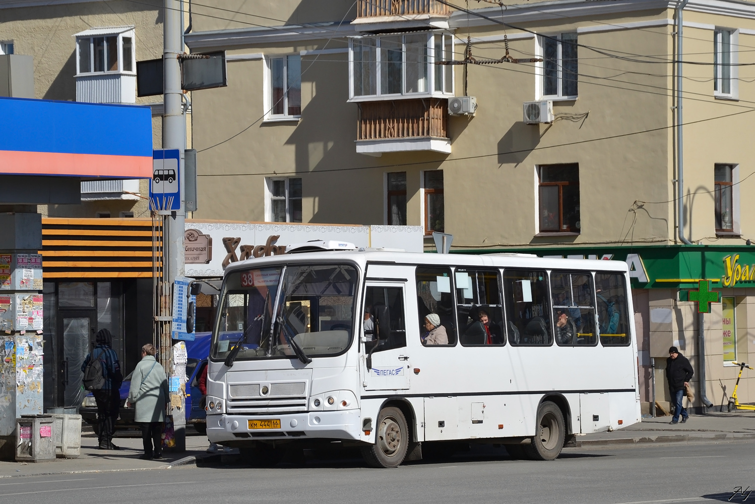 Свердловская область, ПАЗ-320402-05 № КМ 444 66