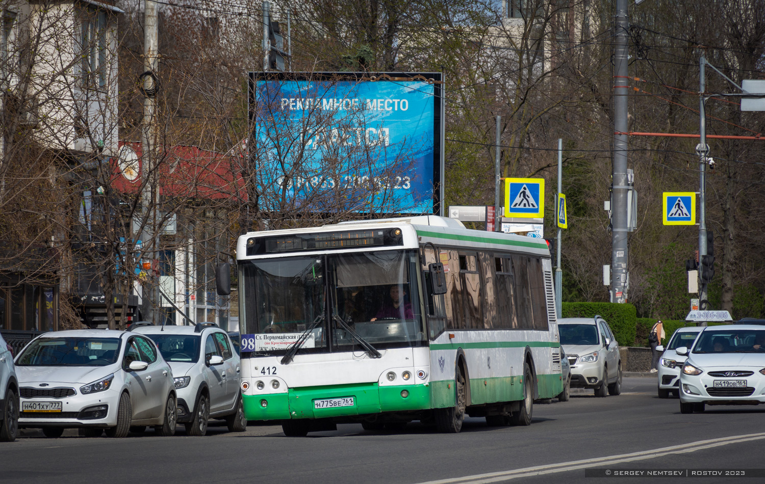 Ростовская область, ЛиАЗ-5292.21 № 412