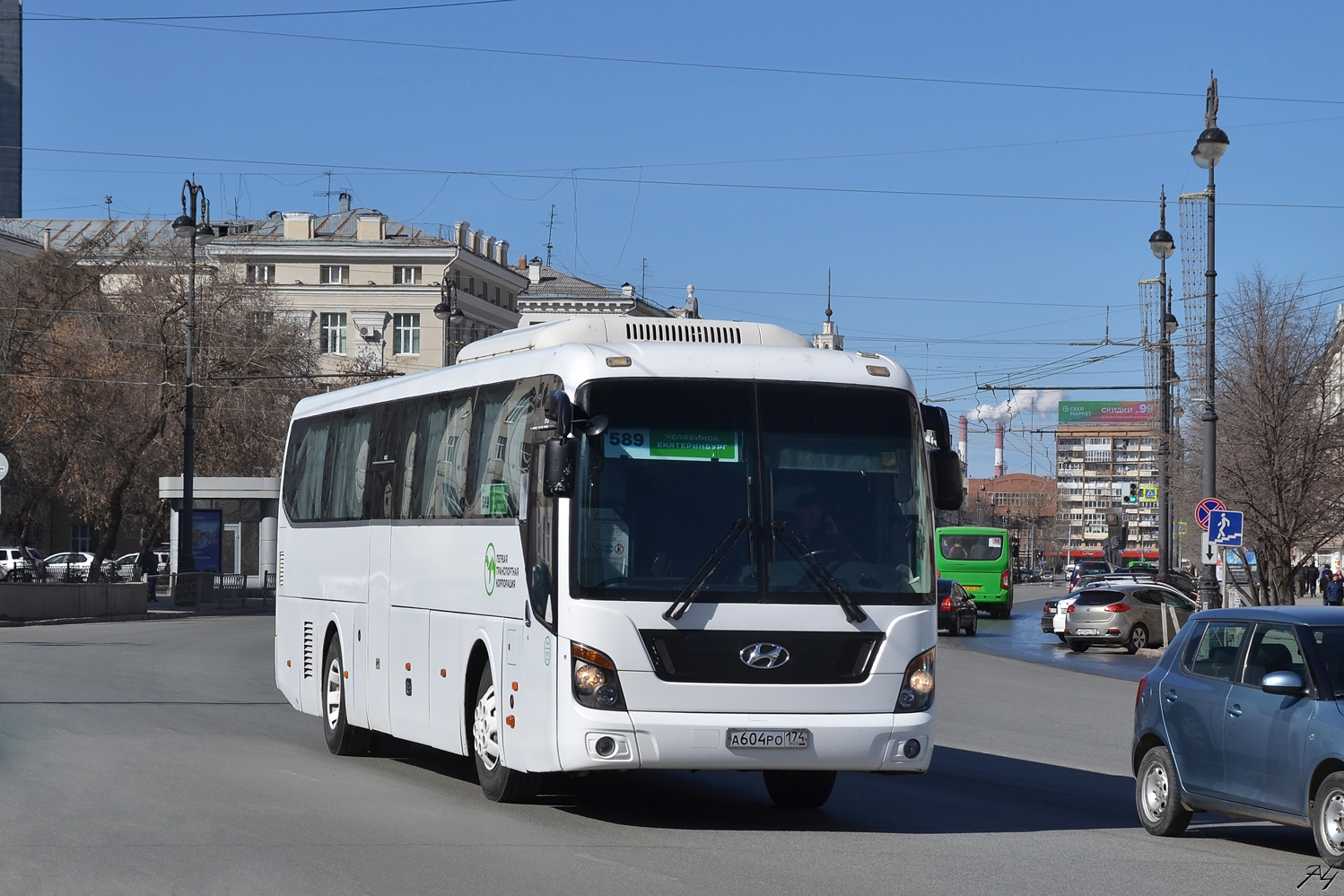 Челябинская область, Hyundai Universe Space Luxury № 618