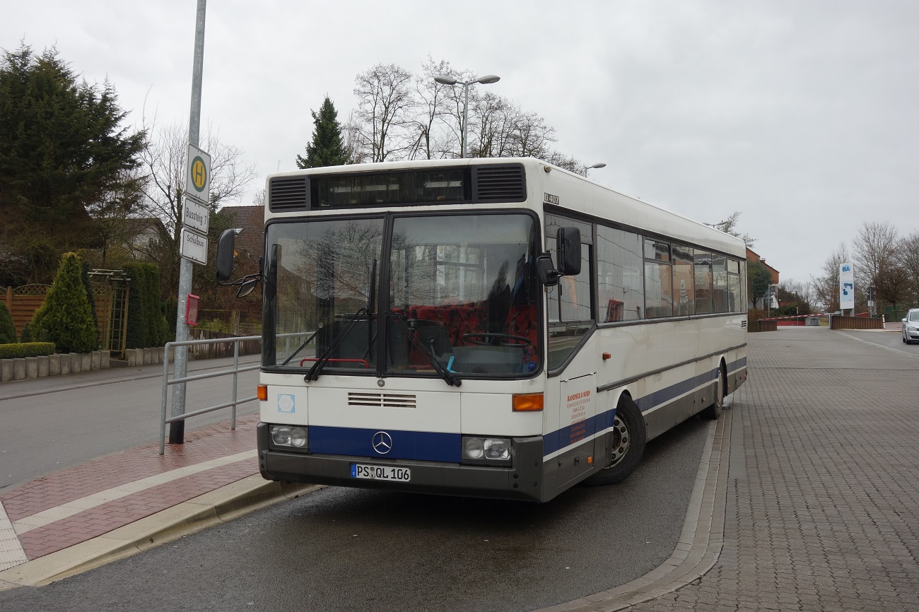 Рейнланд-Пфальц, Mercedes-Benz O407 № PS-QL 106