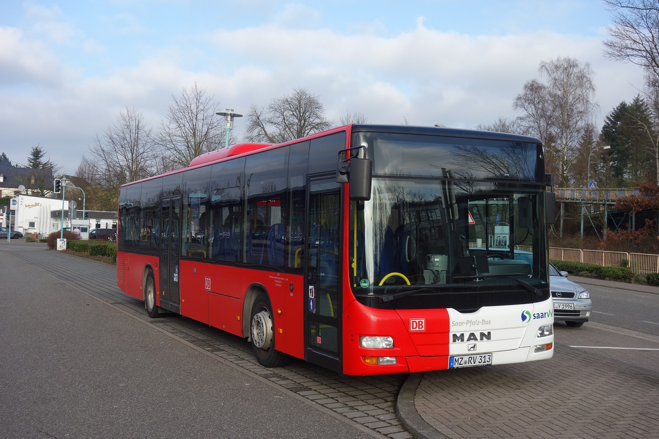 Рейнланд-Пфальц, MAN A20 Lion's City Ü NÜ323 № MZ-RV 313