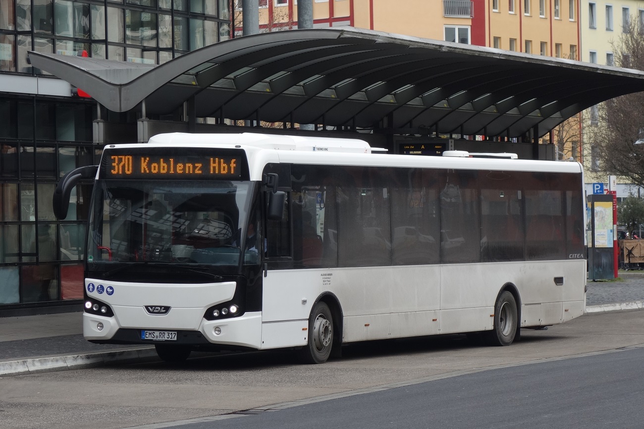 Рейнланд-Пфальц, VDL Citea LLE-120.255 № EMS-RR 317