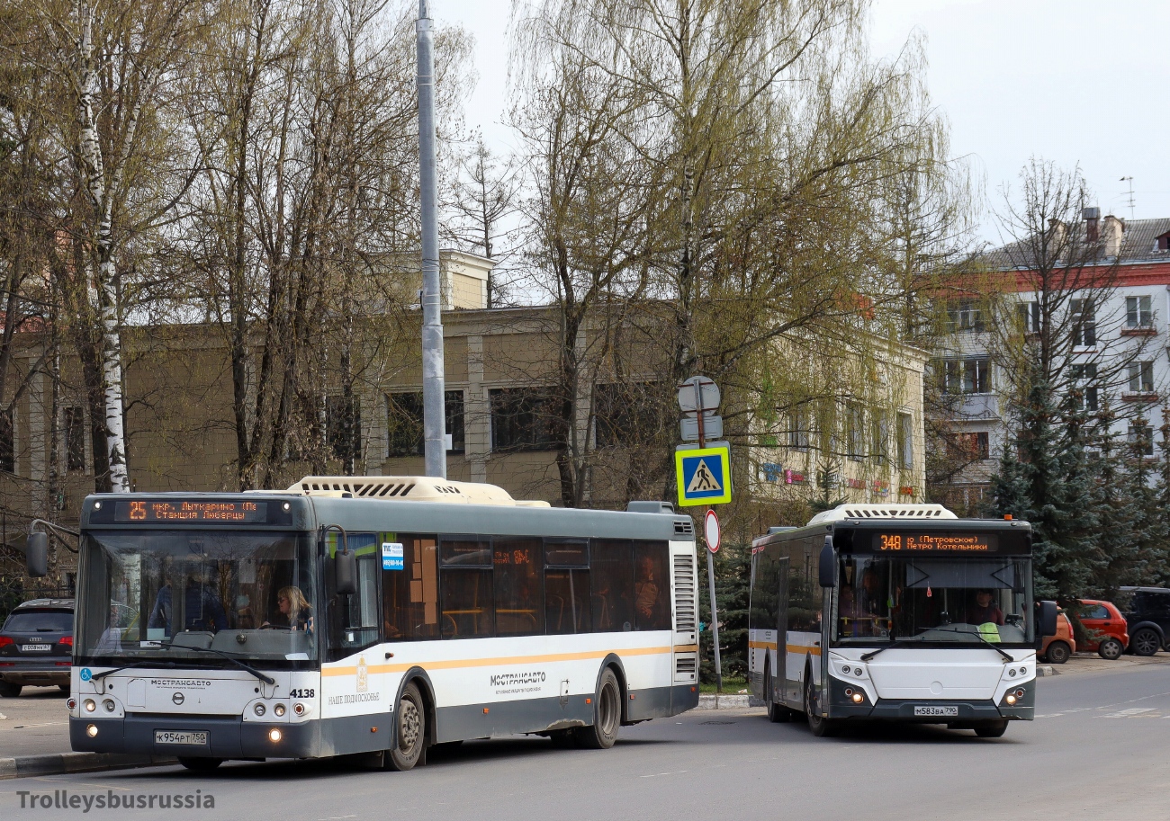 Московская область, ЛиАЗ-5292.60 № 014253; Московская область, ЛиАЗ-5292.65-03 № 014077