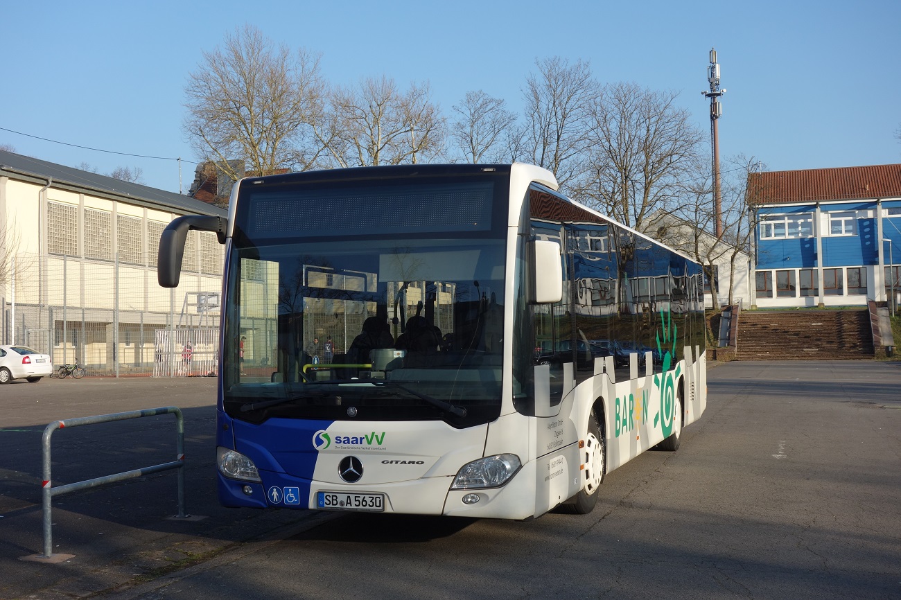 Saarland, Mercedes-Benz Citaro C2 Ü # SB-A 5630