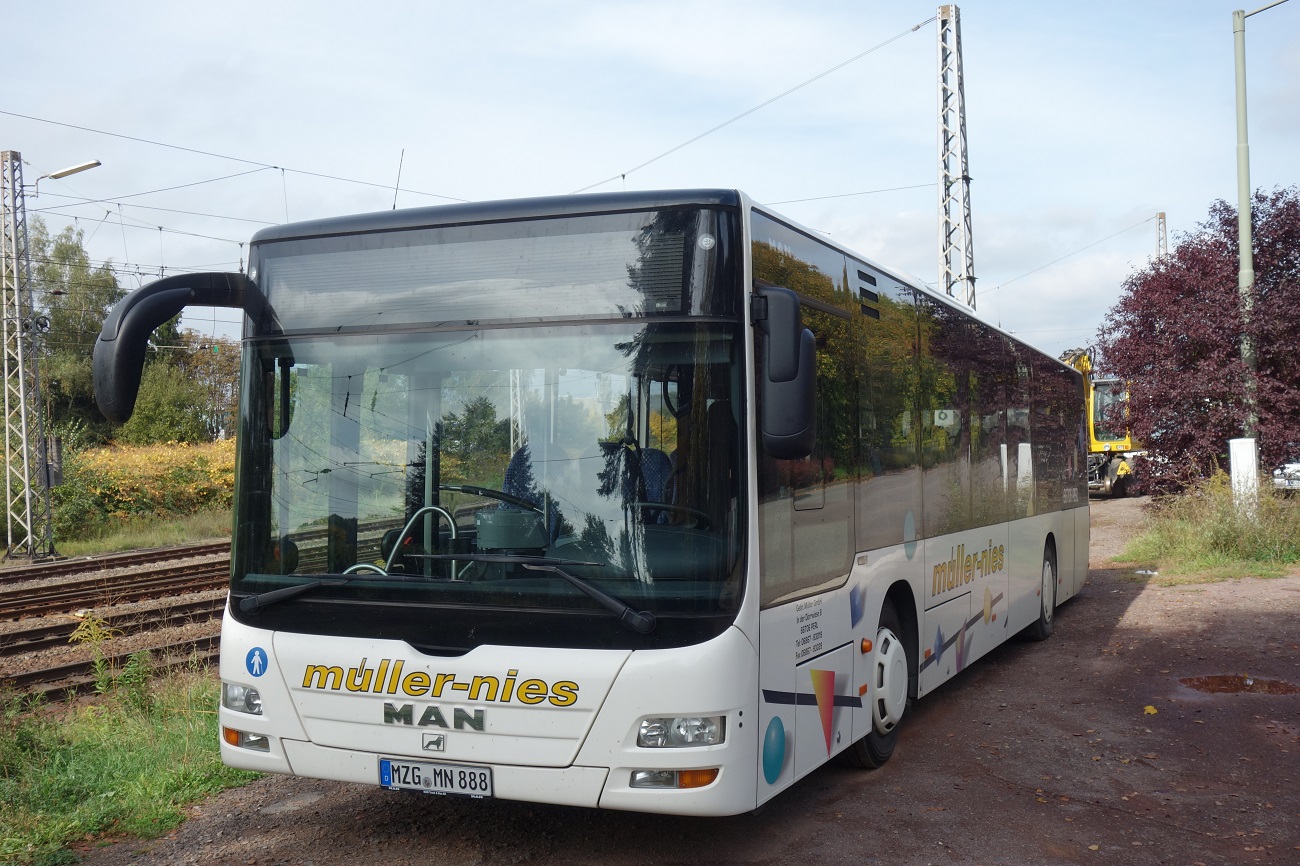 Saarland, MAN A20 Lion's City Ü NÜ283 Nr. MZG-MN 888