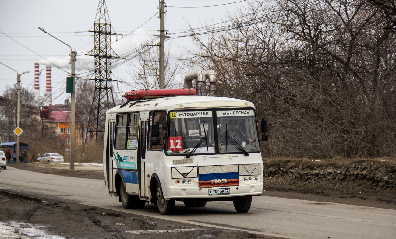 Томская область, ПАЗ-32054 № С 704 ОР 70