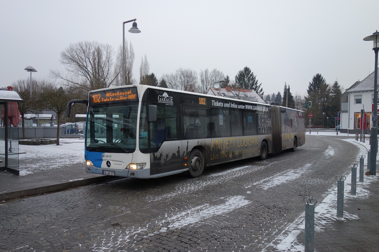 Саар, Mercedes-Benz O530G Citaro facelift G № 357