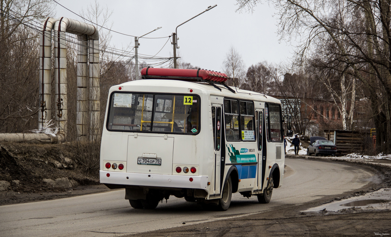 Томская область, ПАЗ-32054 № С 704 ОР 70