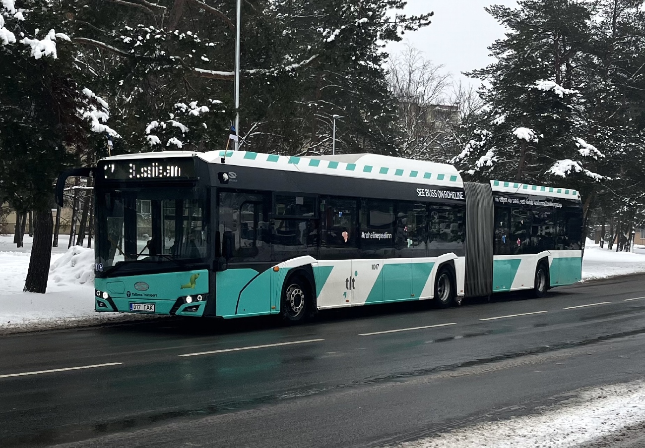 Эстония, Solaris Urbino IV 18 CNG № 1017