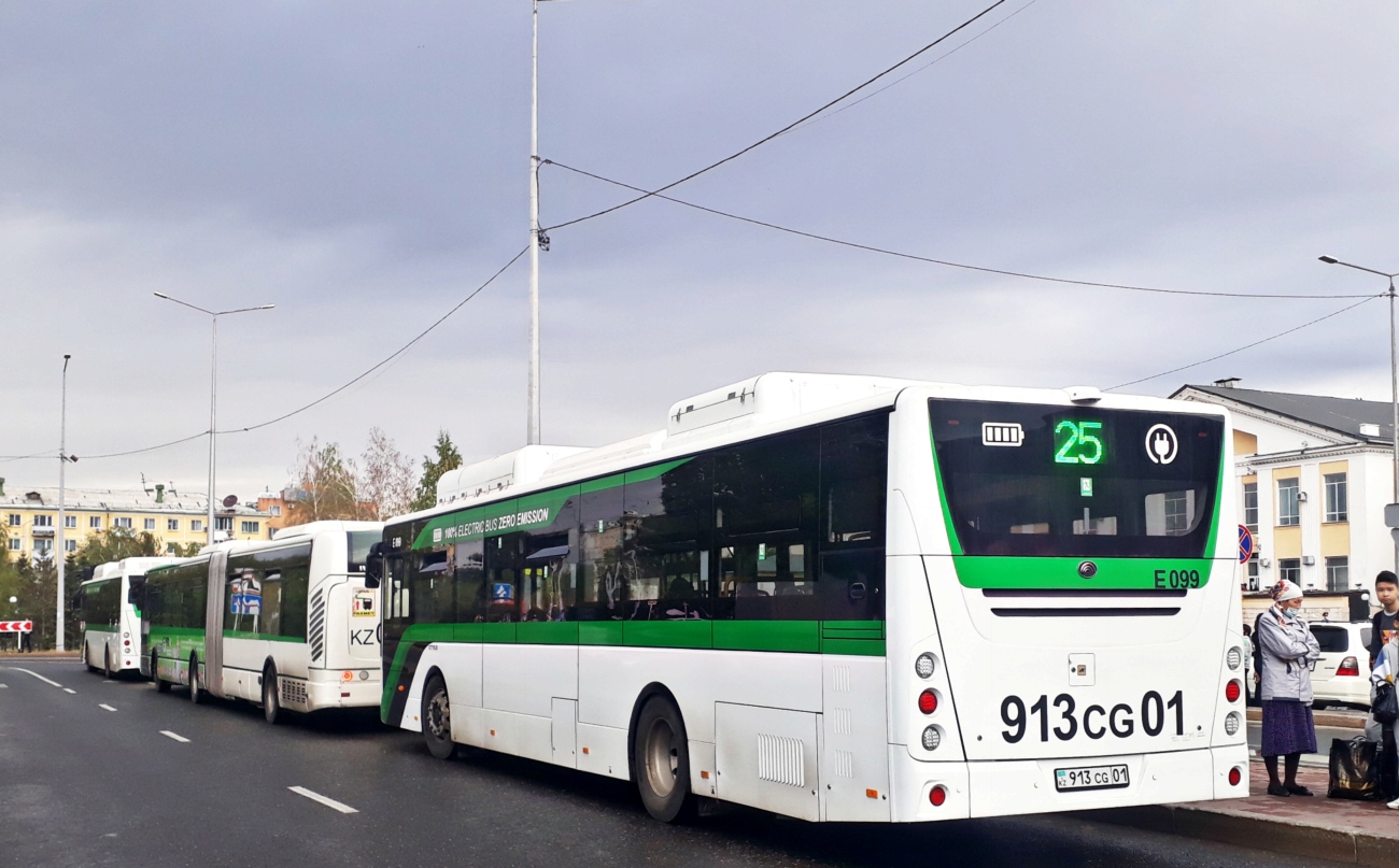 Астана, Yutong E12LF (ZK6128BEVG) (СарыаркаАвтоПром) № E099