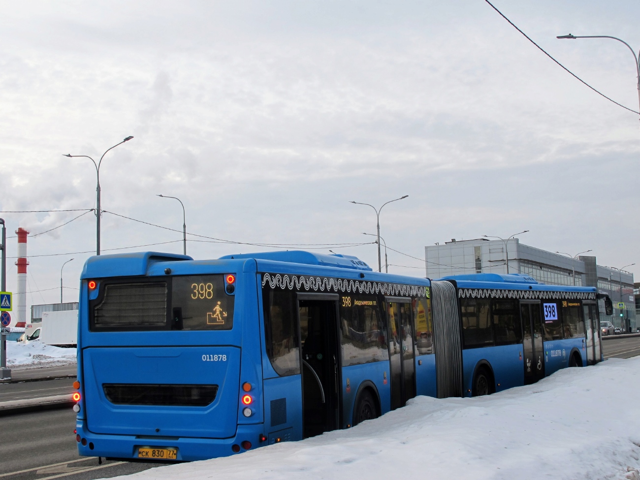 Москва, ЛиАЗ-6213.65 № 011878