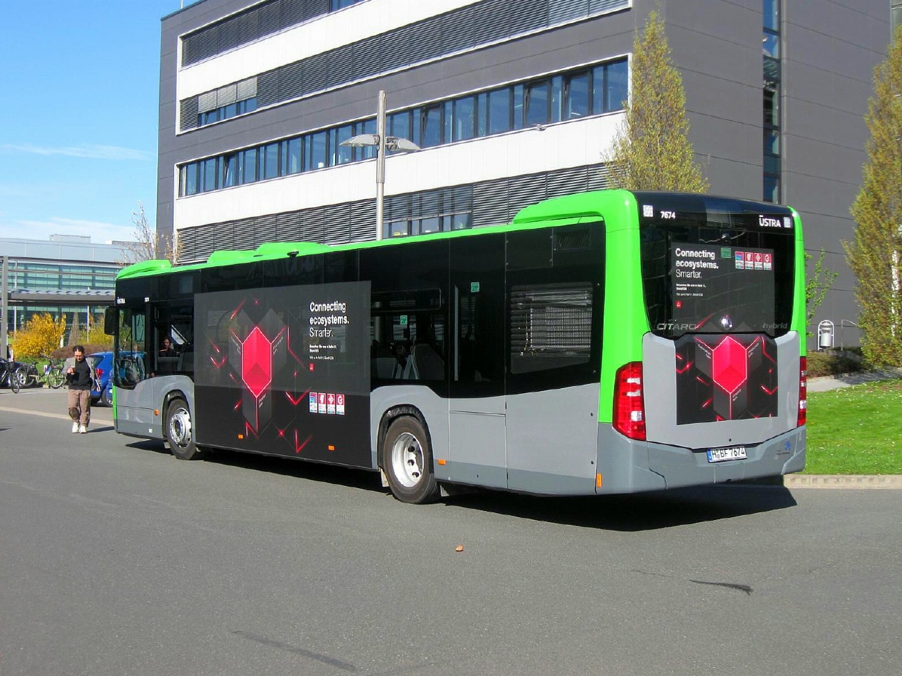 Нижняя Саксония, Mercedes-Benz Citaro C2 hybrid № 7674