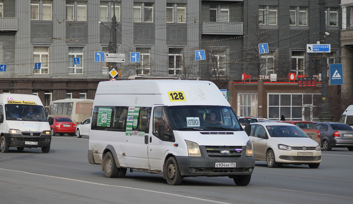 Челябинская область, Нижегородец-222702 (Ford Transit) № Е 934 ХК 174