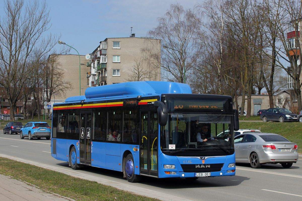 Литва, MAN A21 Lion's City NL273 CNG № 61