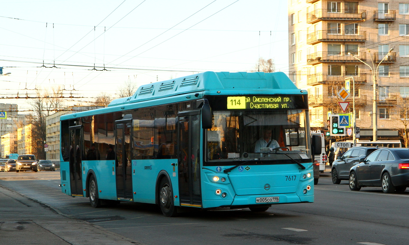 Санкт-Петербург, ЛиАЗ-5292.67 (CNG) № 7617