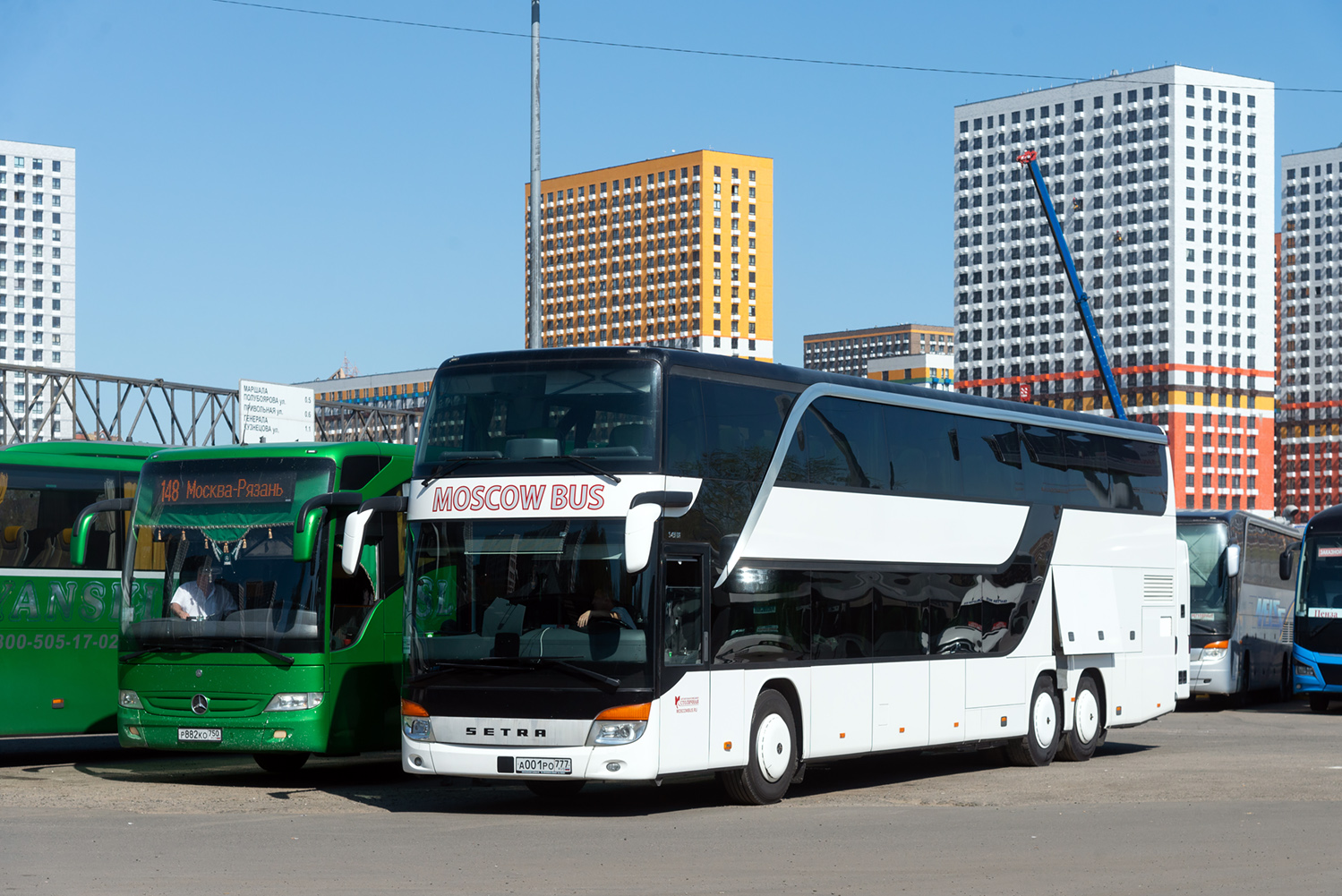 Ростовская область, Setra S431DT № А 001 РО 777