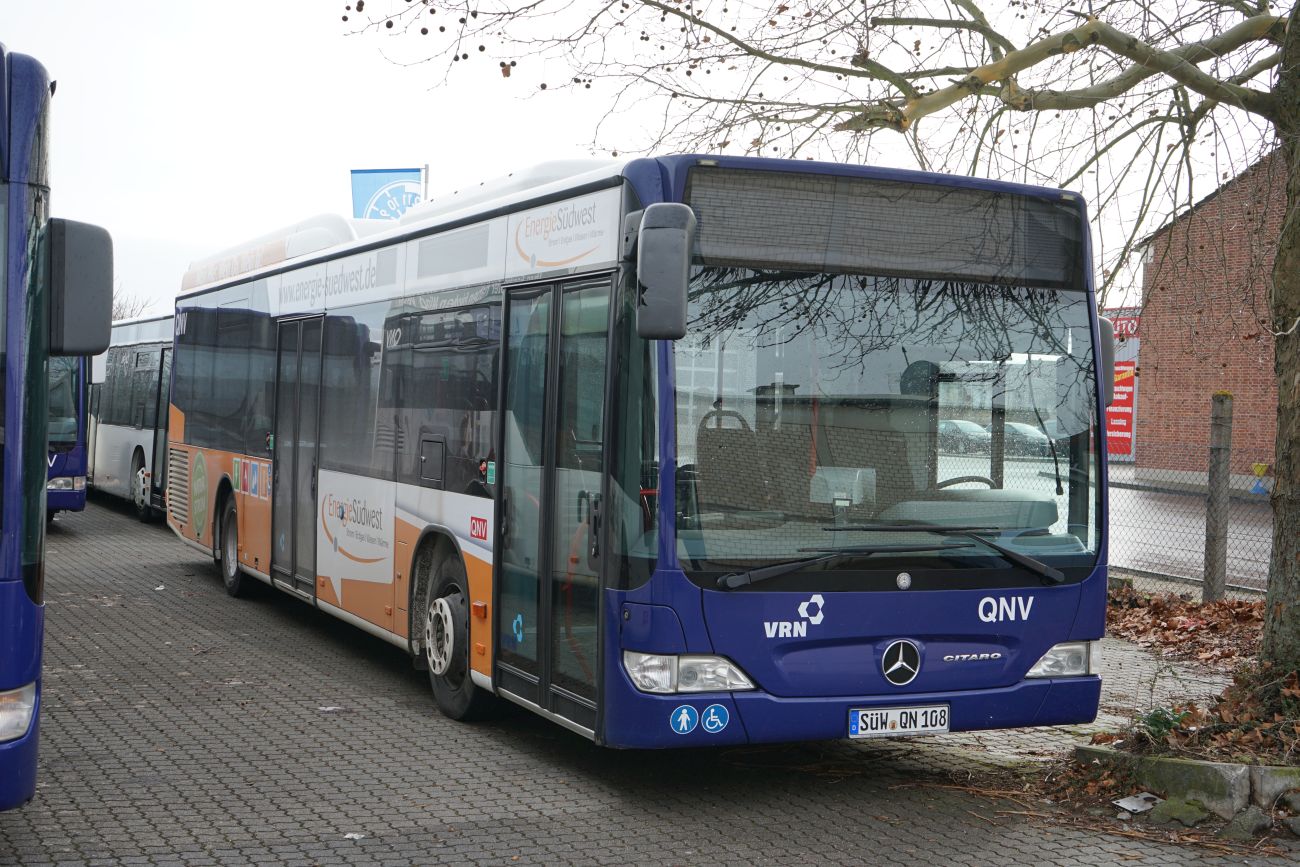 Рейнланд-Пфальц, Mercedes-Benz O530LE Citaro facelift LE № SÜW-QN 108